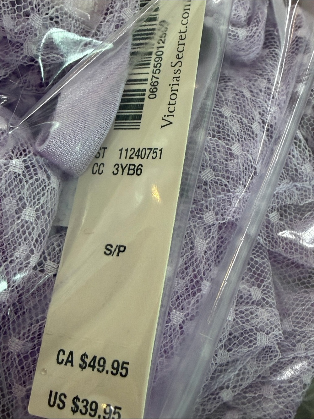 Victoria secret Sheer Lavender Bow Lingerie Teddy crotchless - cup less - Picture 6 of 7